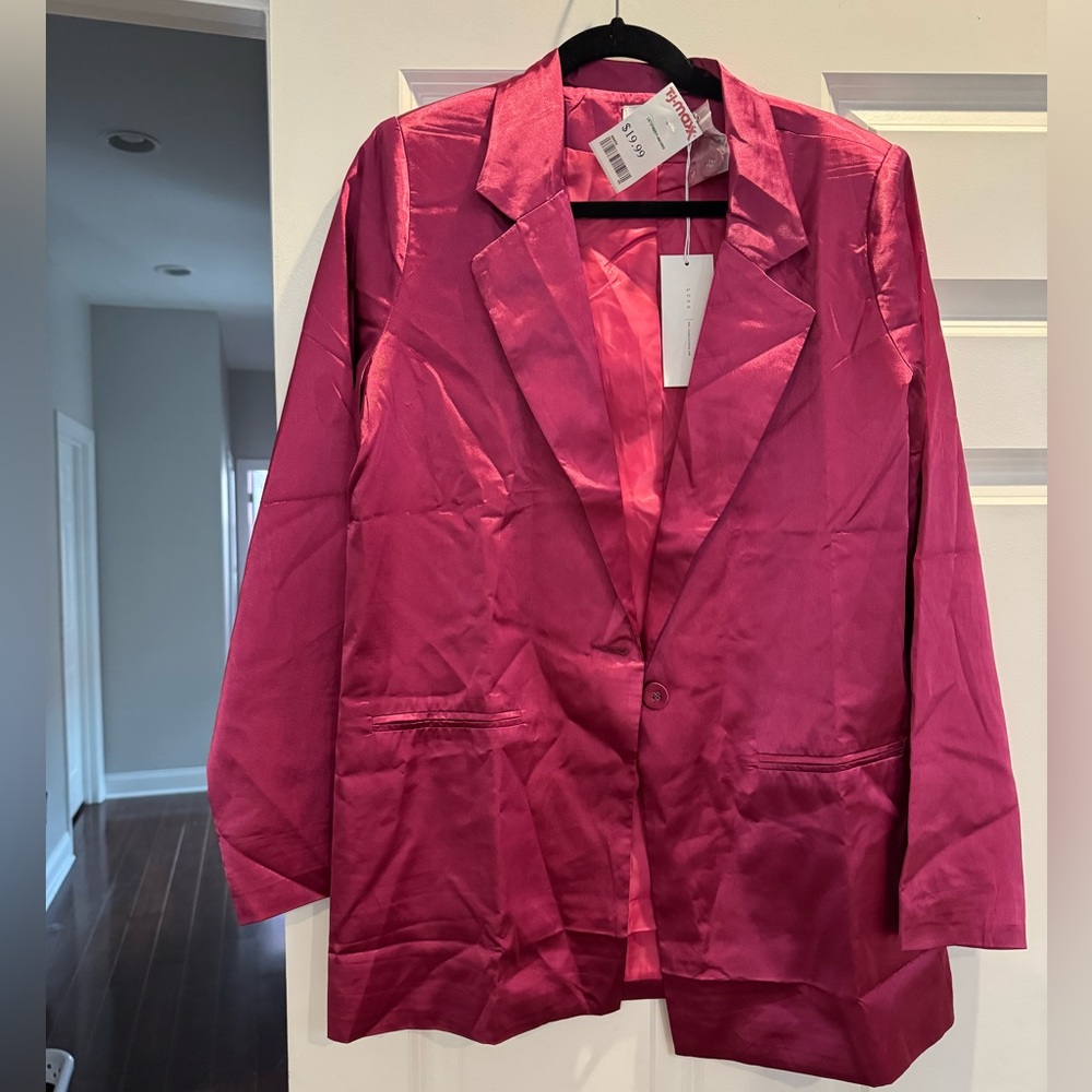 Lush Pink Blazer